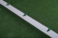Tuyau plat pour l'agriculture, l'irrigation des fermes, haute pression, tuyau plat en PE, 8 bars, 4 pouces, tuyau de lavage à contre-courant pour piscine