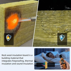Couverture d'<span class=keywords><strong>isolation</strong></span> acoustique en laine de roche, résistante au feu et aux hautes températures (700°C), <span class=keywords><strong>isolation</strong></span> thermique écologique pour villas - Product Image 2