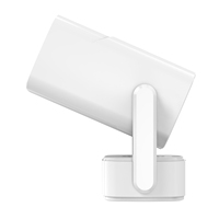Mini projecteur LCD portable blanc 160 ANSI Lumen Android 12 LED intelligent compatible 3D Stéréo HIFI 1080p Prise en charge de la résolution 1080p Design de poche