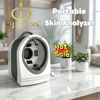 Nuevo Sistema de Imagenología Cutánea Espectral 3D Chinloo con 13 Índices de Datos para Comparación Antes y Después para Clínicas de Belleza y Hospitales