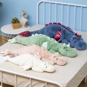 Diskon besar mainan mewah dinosaurus bantal tidur mewah dinosaurus bantal tidur Kawaii Dino hadiah untuk anak-anak & dewasa mainan mewah dinosaurus - Product Image 1