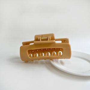 Da donna Design alla moda creativo infrangibile flessibile angolo rotondo morbido in Silicone artiglio per capelli - Product Image 6