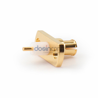 Conector Coaxial SMP de Alta Frecuencia DC-26.5GHz 40GHz SMP GPO de 2 Orificios Tipo Soldadura para Montaje en PCB