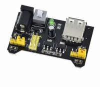 Modul Daya Breadboard Khusus MB-102, Regulator Tegangan Stabil 3.3V/5V DC