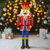 Dekorasi Rusa Natal Bercahaya Jinyue dari Besi dengan Lampu LED, Tahan Air IP65, Ukuran 1.5m, Kontrol Tombol, Model JYT0155