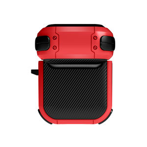 Pour <span class=keywords><strong>AirPods</strong></span> <span class=keywords><strong>2</strong></span> étui <span class=keywords><strong>de</strong></span> protection complet <span class=keywords><strong>avec</strong></span> <span class=keywords><strong>charge</strong></span> <span class=keywords><strong>sans</strong></span> <span class=keywords><strong>fil</strong></span> 4 coins anti-chute PC TPU housse d'écouteur <span class=keywords><strong>avec</strong></span> porte-clés Portable - Product Image 3