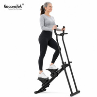 Equipo de Entrenamiento, Máquina de Ejercicios Tipo Escaladora para Uso Doméstico, Equipo de Ejercicio con Logotipo Personalizado, Resistencia Ajustable, Gimnasio en Casa
