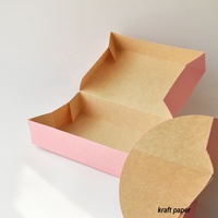 FSC Caja De Papel Personnalisé Pour Donuts Pastel Pizza Croissants Tartas De Huevo Alimentos Con Logotipo Pliable