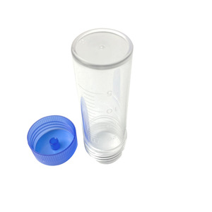 Gobelet d'échantillonnage Wei Hong 20 ml en plastique PS transparent avec couvercle à vis pour la collecte de sperme, de crachats et d'urine - Product Image 4