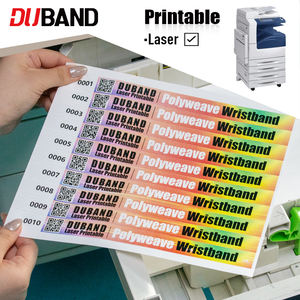 Bracelets en polytissage imprimables au laser doux avec une texture confortable pour les clients des hôtels et des centres de villégiature - Product Image 4