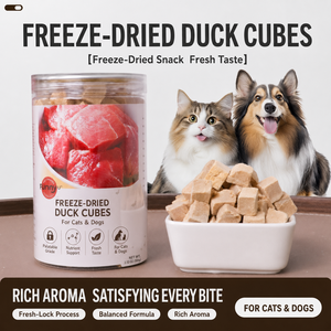 Friandises lyophilisées pour chats et chiens, riches en protéines, avec poulet, canard, jaune <span class=keywords><strong>d</strong></span>'œuf et herbe à chat - Product Image 6