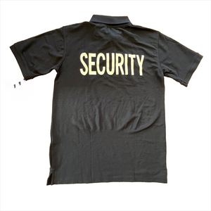 Camiseta Polo de <span class=keywords><strong>Seguridad</strong></span> de Secado Rápido Personalizada OEM, Uniforme de Guardia con Estampado de <span class=keywords><strong>Seguridad</strong></span>, Ropa de Trabajo de Manga Corta para Verano - Product Image 4