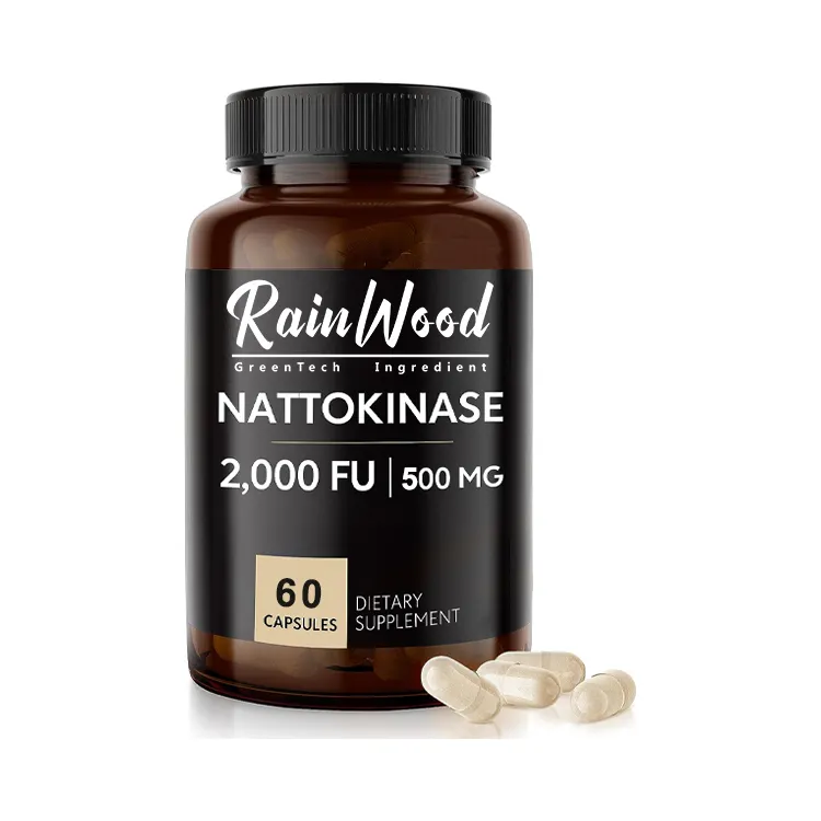 Hete Verkoop Beste Prijs 2000fu 5000fu/G 10000fu/G Natto Extract Nattokinase Enzymen Poeder Nattokinase