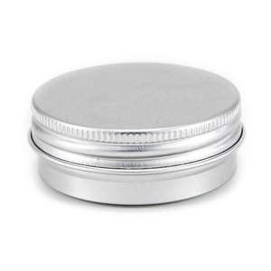 Barattolo in Alluminio Riutilizzabile da 30ml con Tappo a Vite - Contenitore Rotondo per Rossetti e Cosmetici, <span class=keywords><strong>Scatola</strong></span> per Polvere di Tè, Vendita Diretta dalla Fabbrica - Product Image 3