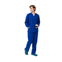Ensembles de blouses médicales ANNO Premium en tissu extensible TR avec plusieurs poches et logo personnalisé professionnel pour infirmières