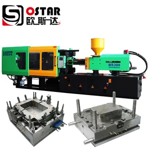 plastic injection molding machine production line for plastic fruit vegetable crate box making