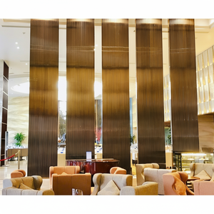 Écrans durables de séparation d'acier inoxydable pour les diviseurs de pièce et la conception contemporains d'espace de bureau - Product Image 1