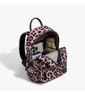 Mochila Antirrobo a Rayas de Moda de Lujo para <span class=keywords><strong>Mujer</strong></span>, Bolsos Guesses, Forro Impermeable, Ligera, Gran Capacidad - Product Image 5