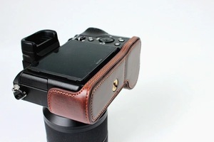 A7II cổ điển PU Leather trường hợp Đối với Sony ILCE-7M2 A7II A7RII a7mii bảo vệ trường hợp Đối với Sony nút trường hợp - Product Image 6
