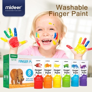 MD4110สำหรับเด็กวัยกลางสีน้ำมันภาพวาดกราฟฟิตีสีสันสดใสซักได้ - Product Image 2