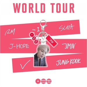 Nuevo Llavero de Acrílico con Diseño de <span class=keywords><strong>Kim</strong></span> <span class=keywords><strong>Tae</strong></span> <span class=keywords><strong>Hyung</strong></span>, Personalizable en Color y Logotipo, para Fans del Kpop - Product Image 3