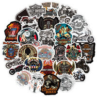 50 pièces/lot autocollant Graffiti Moto étanche Notebook Scooter tasse d'eau Explosive vente en gros autocollant