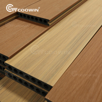 Planche de terrasse composite bicolore pour balcon, jardin, piscine, patio, WPC