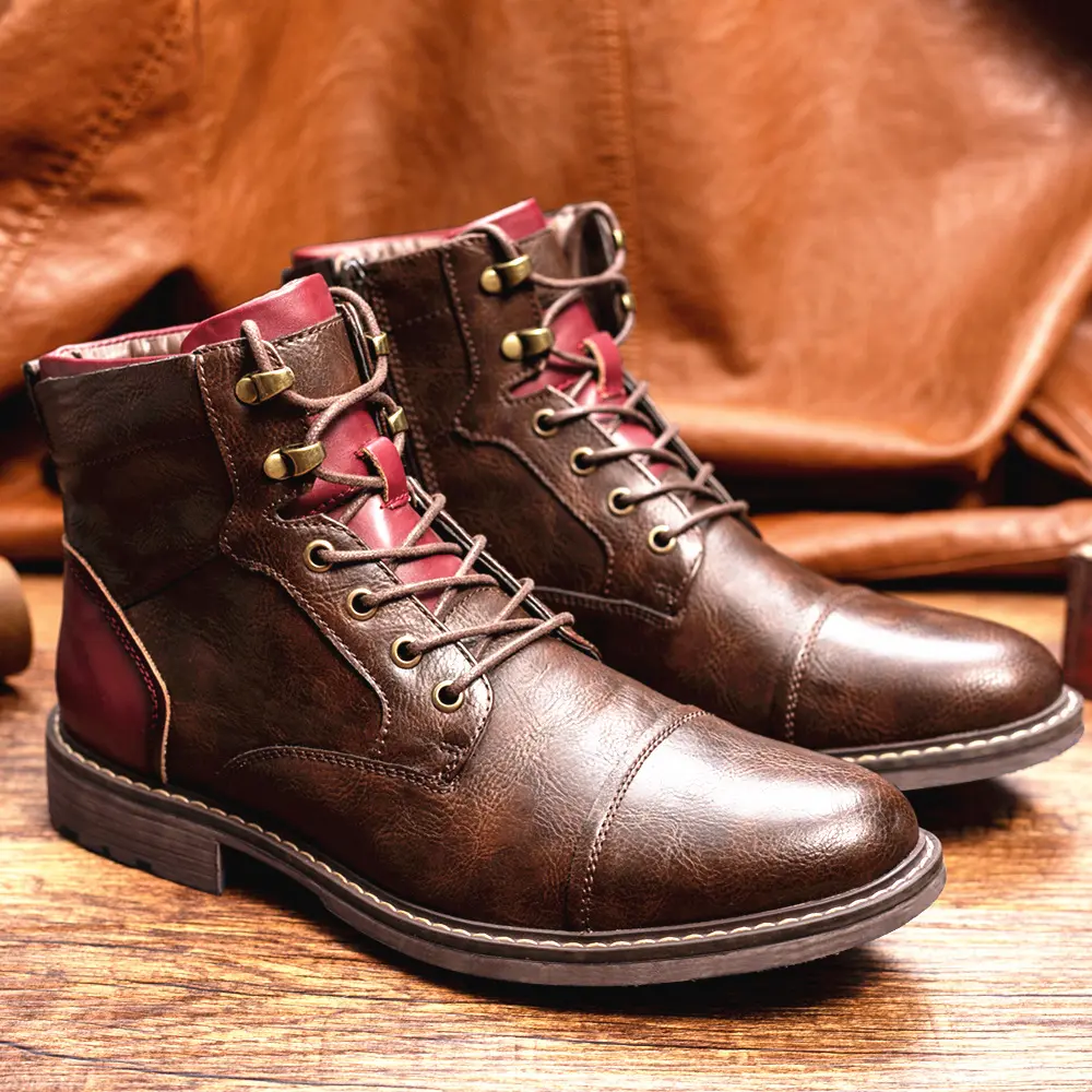 Amazon.com: Botas de vestir clásicas con cremallera doble tobillo 38307  para hombre : Ropa, Zapatos y Joyería