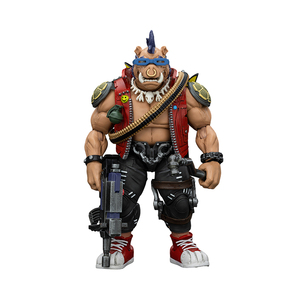 JOYTOY Officiel Authentique TMNT-Beebop Figurine Articulée à l'Échelle 1/18 Modèle de Collection avec Accessoires JT8476 - Product Image 1