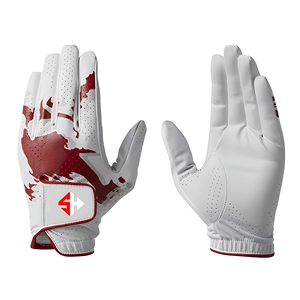 Gants de golf sur mesure en cuir véritable Cabretta, fournisseur OEM, qualité supérieure, pour homme, main gauche. - Product Image 1
