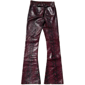 <span class=keywords><strong>Pantaloni</strong></span> in Pelle di Serpente Personalizzati all'Ingrosso, Vita Alta, Traspiranti e Alla Moda - Nuovo Stile Hip Hop per <span class=keywords><strong>Uomo</strong></span> - Product Image 2