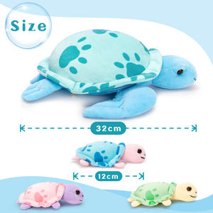Juguete Educativo de Peluche de Tortuga Marina 4 en 1, para Madre e Hijo, Decoración de Cuarto Infantil con Temática Oceánica, Ideal para Baby Shower - Product Image 4