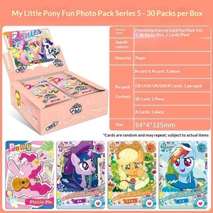 Nouveau <span class=keywords><strong>jeu</strong></span> de cartes en papier authentique KaYou <span class=keywords><strong>My</strong></span> <span class=keywords><strong>Little</strong></span> for Card Fifth Edition Fun Shadow Pack avec Twilight Sparkle et Pinkie Pie - Product Image 2