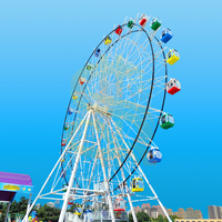 Grande Roue en Acier Personnalisable pour Parc d'Attractions, Visite Panoramique, Prix Usine, à Vendre