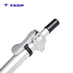 Zhihangda 8 Potence de vélo télescopique à rotation droite à dégagement rapide filetée ZHD-YW9 25.4x65mm Trou inférieur 38.1x265mm Sablée à la finition fine - Product Image 5
