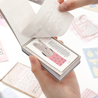 Mr. Paper Calendrier mensuel esthétique, planificateur de bureau pour la décoration et le suivi des notes