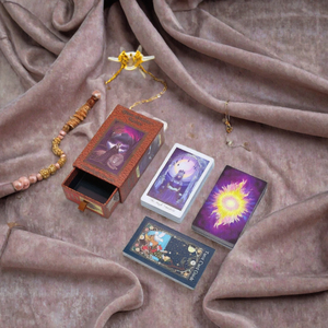 Cartes de tarot Angel, jeu de cartes en papier, boîte de 7 x 12 pouces, édition anglaise originale, cadeau de divination - Product Image 3