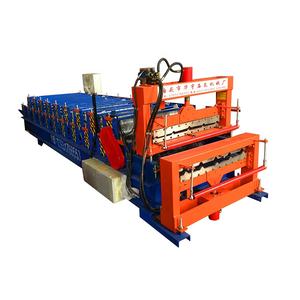 Профилегибочный станок Xinnuo C10+C21 (двойной слой, цветной) с двигателем для производства кровли, цена - Product Image 3