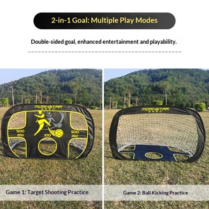 But <span class=keywords><strong>de</strong></span> football pour enfants pour usage domestique, pliable, portable, pour l'extérieur, <span class=keywords><strong>la</strong></span> plage, <span class=keywords><strong>la</strong></span> maternelle, petit but d'entraînement <span class=keywords><strong>de</strong></span> football 120x76x76CM - Product Image 3