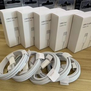 <span class=keywords><strong>Cable</strong></span> PD de 20W con Caja de Carga Rápida y Datos Adaptador de Corriente USB-C <span class=keywords><strong>Cable</strong></span> de 1M y 2M Cargador <span class=keywords><strong>Tipo</strong></span> C de 20W para <span class=keywords><strong>iPhone</strong></span> - Product Image 1