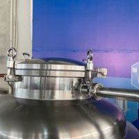 Cuves de Fermentation 250L Fermenteur à Veste Pressurisée Réservoir Conique 304 en Acier Inoxydable avec CE PED