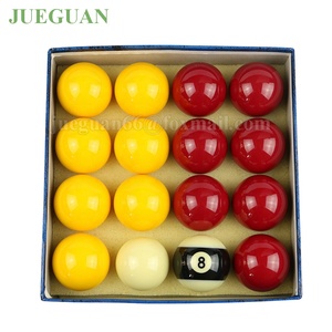 Billes de <span class=keywords><strong>billard</strong></span> de snooker anglaises de haute qualité, 2 pouces, noires, 8 boules rouges et jaunes, en résine, qualité 8A, ensemble complet - Product Image 3