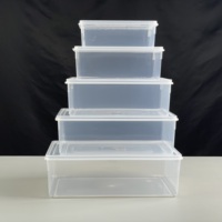 Récipients de stockage d'aliments légers et hermétiques de qualité alimentaire Organisateurs de cuisine étanches pour le déjeuner et le voyage à domicile Boîtes à bento avec couvercles