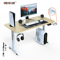 Beisijie Bureau d'ordinateur Bureau de levage élévateur Table réglable en hauteur Bureau debout électrique