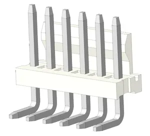 HRB-Conectores de potencia rectangulares de 6 posiciones, cable a placa, 3,96mm