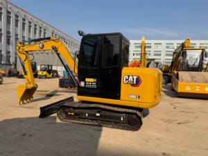 รถขุดตีนตะขาบขนาดเล็ก CAT 306E2 มือสอง รถขุดขนาดเล็ก 6 ตันของแท้จาก Caterpillar พร้อมห้องโดยสารแบบปิดและใบมีดดันด้านหน้า - Product Image 5