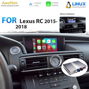 Linux <b>System</b> Mirror Link Box for Lexus RC 2015-2018 Wireless Apple CarPlay Auto Stereo Oem Screen Upgrade Car Radio Adapter - Product Image 2