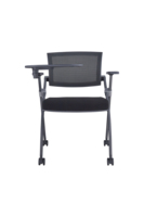 Nouvelle tablette d'écriture élégante en plastique TPEE souple, chaise de bureau, chaise de conférence, design ergonomique pour les réunions de bureau
