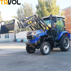 Tractor 4x4 de 30hp, 50hp, 55hp, Modelo 554, con Retroexcavadora Frontal TZ04D y Excavadora Trasera LW6, con Certificación CE - Product Image 4