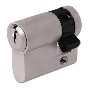 security Brass Bronze euro profile teeth gear half cylinder door lock cylinder with keys